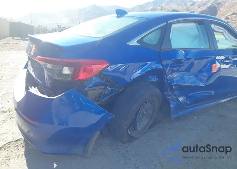 2022 Honda Civic Lx from USA, damaged, VIN 2HGFE2F24NH532307